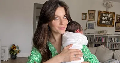 Taze anne Fulya Zenginer bir haftalık oğlu Milan’ın yüzünü ilk kez gösterdi! Kime daha çok benziyor?