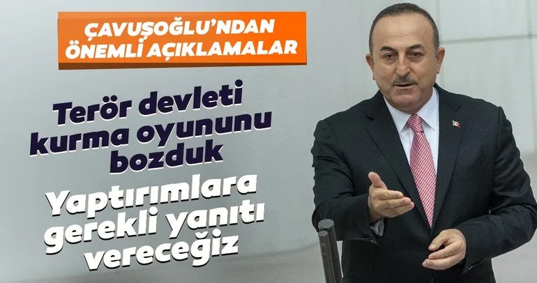 Son Dakika: Bakan Çavuşoğlu Meclis Genel Kurulu’nu Barış Pınarı Harekatı konusunda bilgilendirdi