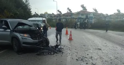 Alanya AK Parti İlçe Başkan Yardımcısı kazada yaralandı #antalya