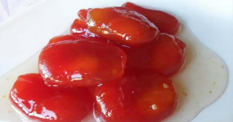 Baharatlı domates reçeli tarifi!