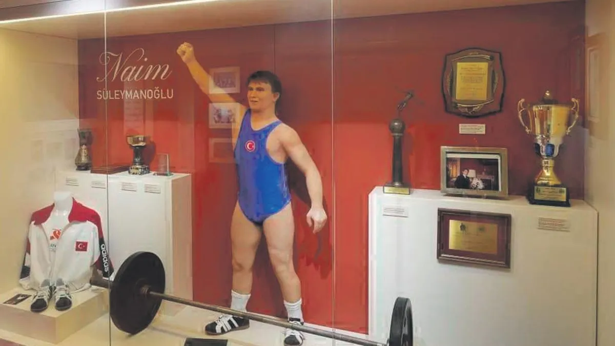 Naim Süleymanoğlu Müzesi açıldı