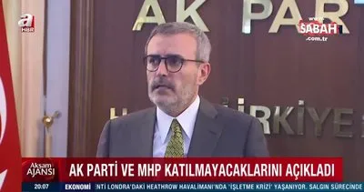 SON DAKİKA: CHP’nin olağanüstü toplantı çağrısına AK Parti’den yanıt: Siyasi şova izin vermeyeceğiz! Katılmayacağız... | Video