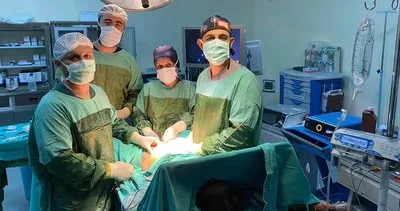 Kadın hasta, ilk kez yapılan ameliyat ile sağlığına kavuştu #mardin