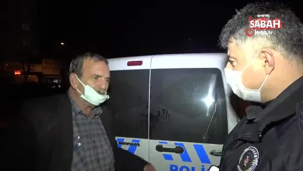 Bursa'da aşırı alkol alınca evinin adresini unutan şahıstan polise 'Pes' dedirten sözler | Video