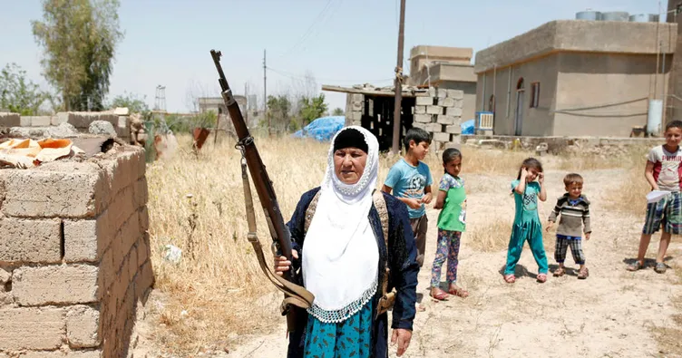 Köy sakinleri DEAŞ’a karşı nöbet tutuyor