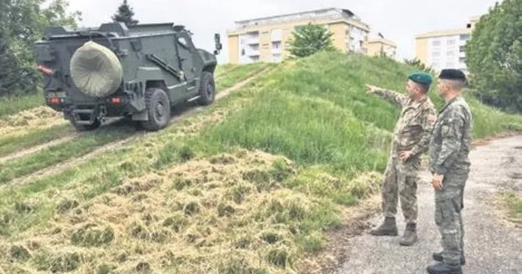 Mehmetçik’ten Kosovalı askerlere Vuran eğitimi