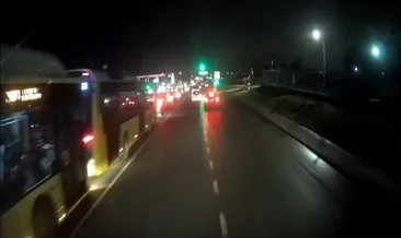 Başakşehir’de 3 İETT otobüsü çarpıştı