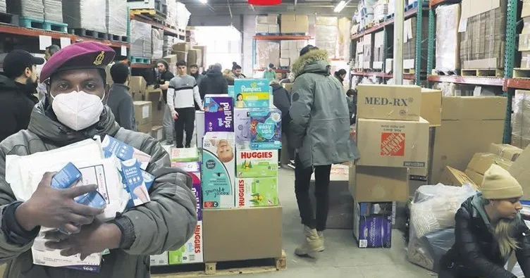 Dünyadan yardımlar artarak sürüyor