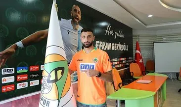 Alanyaspor Efkan Bekiroğlu’nu transfer etti