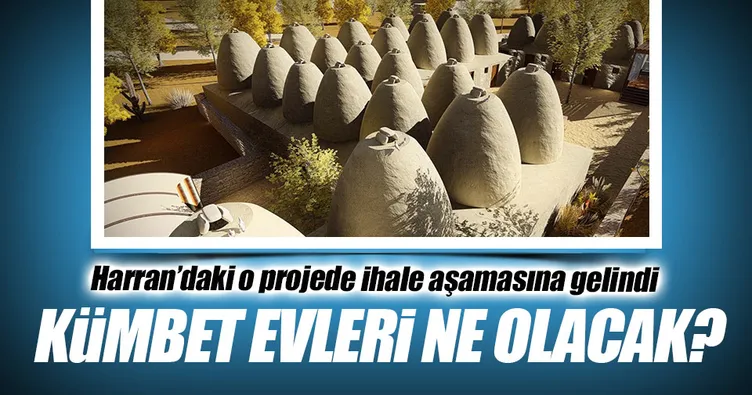 Harran kümbet evleri butik otel oluyor