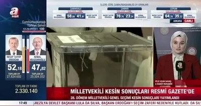 YSK Başkanı Yener’den kesin seçim sonuçları açıklaması! İşte partilerin Meclis’teki dağılımı... | Video
