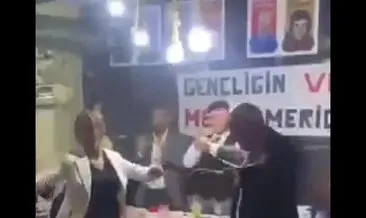 CHP’li adaydan skandal görüntüler: İftarda erik dalı oynadı! Depremin yaraları sarılmaya çalışılırken...