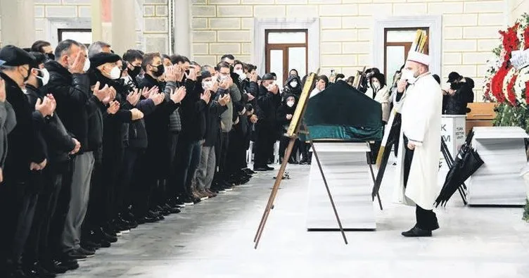Sporcu ve sanatçılar cenazede buluştu