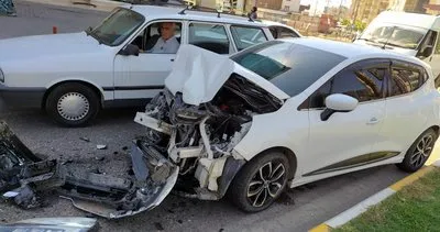Şanlıurfa’da zincirleme kaza: 1 yaralı #sanliurfa