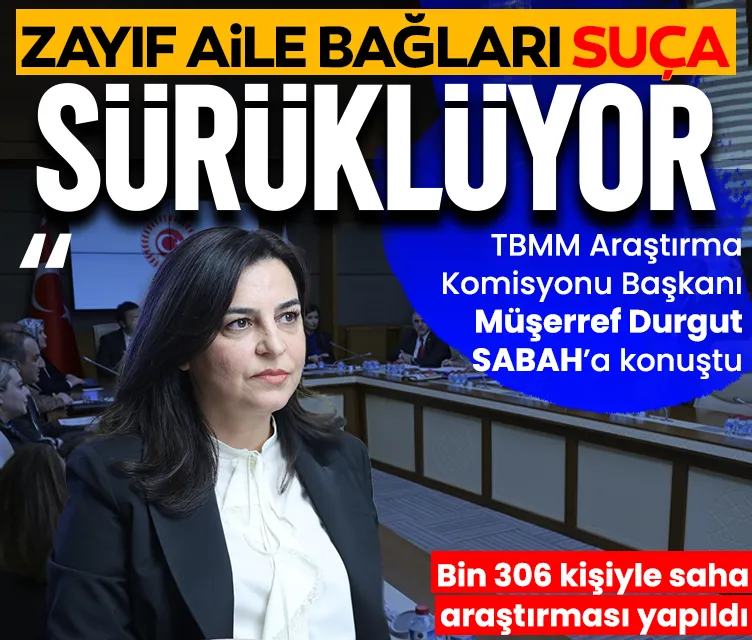 Zayıf aile bağları suça sürüklüyor