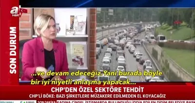CHP Genel Sekreteri Selin Sayek Böke, özel sektörü böyle tehdit etti | Video