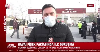 Sakarya’daki havai fişek fabrikası patlamasının ilk duruşması başladı | Video