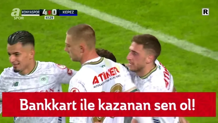 GOL | Konyaspor 4-0 Kepezspor