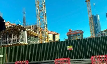 Rezidans inşaatında 10 metreden düşen işçi hayatını kaybetti #istanbul