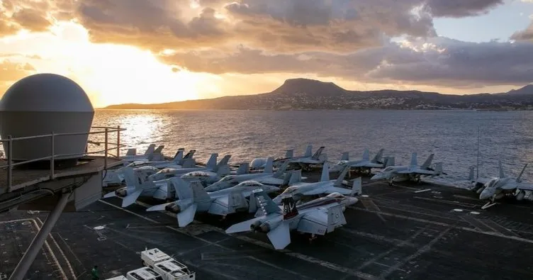 ABD’den skandal paylaşım! Yunanistan’a savaş uçaklarıyla destek verdiler