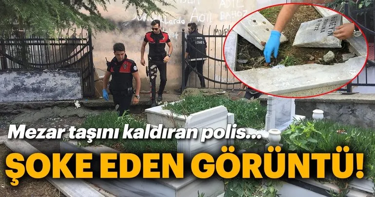 Son Dakika Haber: İstanbul’da mezarlıkta narkotik polisini şoke eden görüntü!