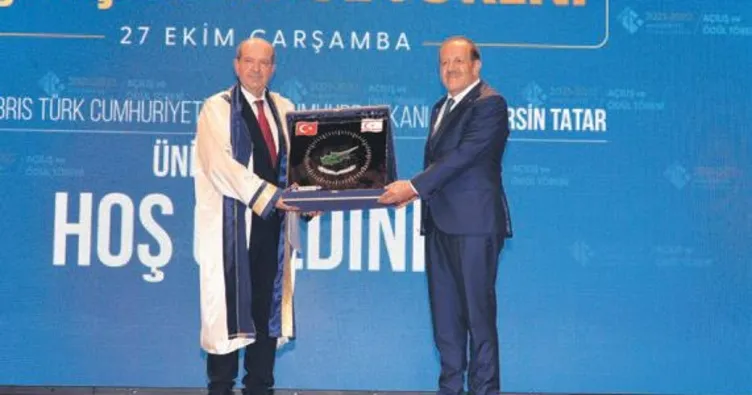 HKÜ’den Tatar’a fahri doktora