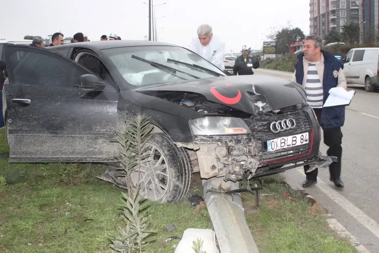 DuruÅma sonrası lüks araca kurÅun yaÄmuru!