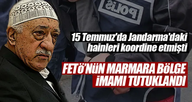 Marmara Bölge imamı tutuklandı