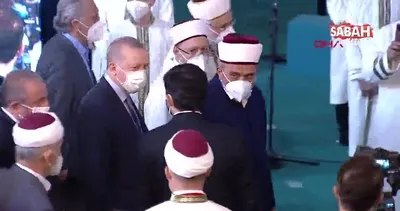 Başkan Erdoğan, Ayasofya Camii’nde hafızlık öğrencilerinin icazet törenine katıldı | Video
