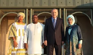 Başkan Erdoğan, Sierra Leone Cumhurbaşkanı Bio ile bir araya geldi