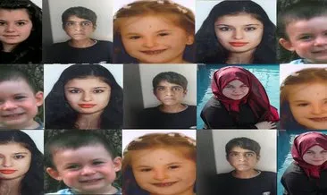 İşte Türkiye’nin kayıp çocukları...