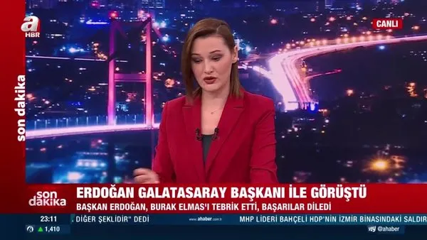 Son dakika: Başkan Erdoğan'dan Galatasaray Başkanı Burak Elmas'a tebrik telefonu | Video