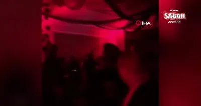 Ünlü iş insanlarının yalısındaki skandal “Cadılar Bayramı” korona virüs partisi kamerada | Video