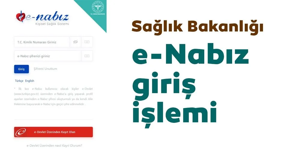 corona test sonucu icin e nabiz girisi nasil yapilir saglik bakanligi e nabiz giris ile corona virusu koronavirus test sonuclari sorgulama ekrani saglik haberleri