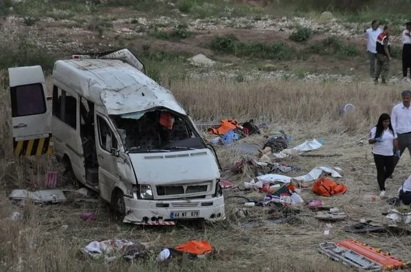 Adıyaman'da feci kaza