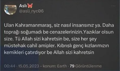 Kılıçdaroğlu destekçilerinden depremzedelere vicdansız tepki: Keşke daha çok ölseydiniz...