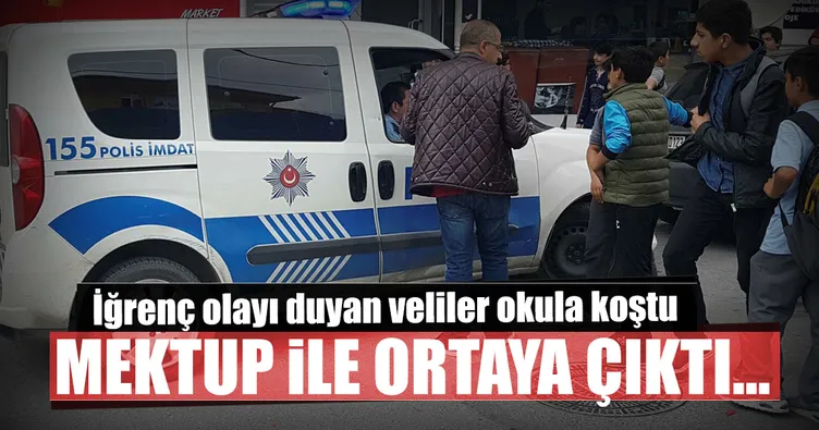Esenyurt’ta iğrenç olay! Veliler okula koştu