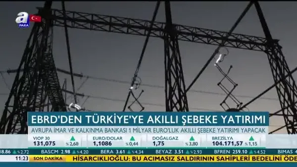 EBRD’den Türkiye’ye akıllı şebeke yatırımı