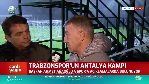 Ahmet Ağaoğlu'ndan transfer açıklaması!