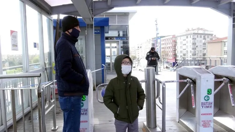 Metrobüste hasta çocuk seferberliği! İstasyona ambulans çağrıldı