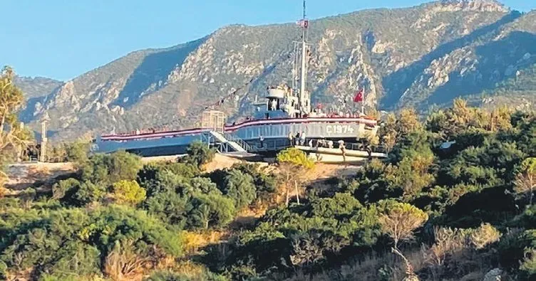 Kıbrıs Türkü'nün özgürlüğü işte bu gemide: Açılışını Başkan Erdoğan yapmıştı