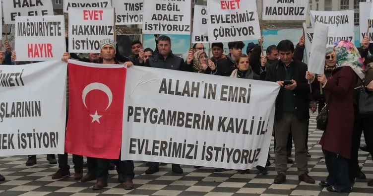 Fi Yapı’nın 7 yıllık  mağdurları evini istiyor