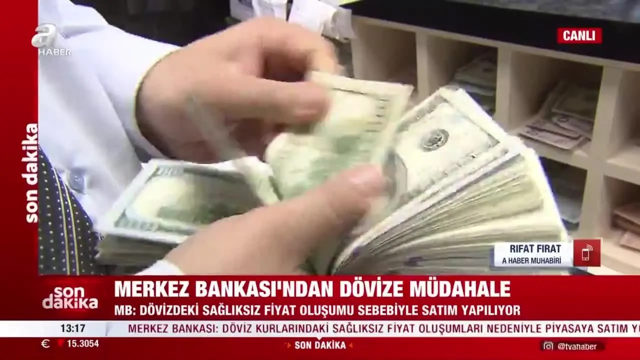 son dakika merkez bankasi ndan dovize mudahale video videosunu izle son dakika haberleri