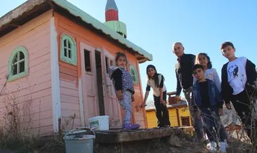 Türkiye'nin ilk çocuk köyünü kurdu! Emekliliğini çocuklara adadı #sivas
