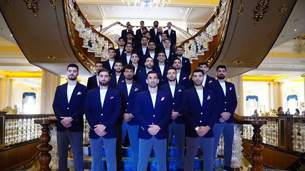 Dünya Kupası’na katılacak İran, Antalya’dan ayrıldı! Dünya Kupası’na katılacak İran, Antalya’dan ayrıldı!
