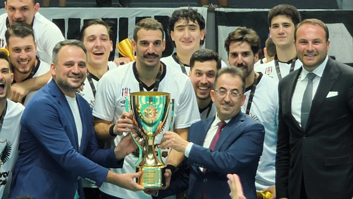THF Cumhurbaşkanlığı Kupası erkekler şampiyonu Beşiktaş!