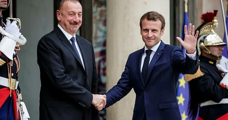 Son dakika: Aliyev ve Macron arasında kritik görüşme
