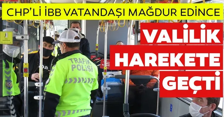 İl Umumi Hıfzıssıhha Meclisi; CHP’li İstanbul Büyükşehir Belediyesi’nin ulaşım sorununu çözememesine müdahale etti!