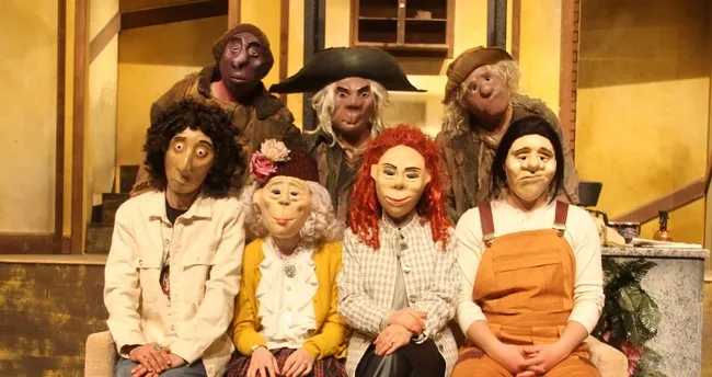Türkiye’nin tek mask tiyatrosu Sersemler Evi, İstanbul’da ilk kez Atatürk Kültür Merkezi'nde