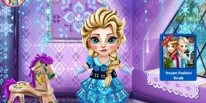 Elsa Giyinme Odası Oyna - Oyun Kolu